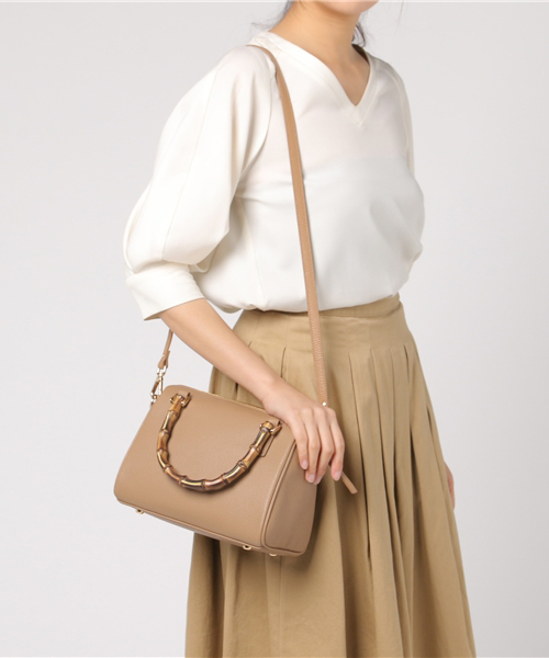 carol j バンブーミニトートバッグ SHIPS（シップス）の「Carol J.:バンブーミニトート◇（ショルダー