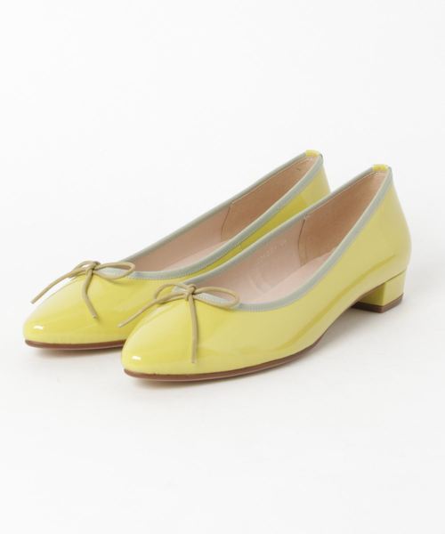 HIPS（ヒップス）の「ポインテッドトゥバレエパンプス（バレエシューズ・レディース・パイソン/レッド系その他/ブラック系その他/シルバー/ブラック/グレー系その他/ライトグリーン・24cm/23cm/22.5cm/23.5cm/24.5cm）」の4枚目の写真