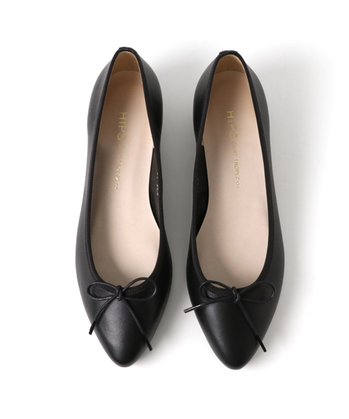 HIPS（ヒップス）の「ポインテッドトゥバレエパンプス（バレエシューズ・レディース・パイソン/レッド系その他/ブラック系その他/シルバー/ブラック/グレー系その他/ライトグリーン・24cm/23cm/22.5cm/23.5cm/24.5cm）」の16枚目の写真