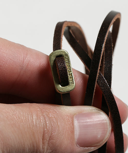 NANO universe（ナノユニバース）の「ITY 4連ブレスレット（ブレスレット・メンズ・ブラック/キャメル/ダークブラウン・FREE）」の6枚目の写真