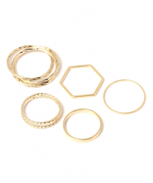 niko and...(ニコアンド)の「10SETリング(リング・レディース・その他1/その他3/その他2・0)」の9枚目の写真