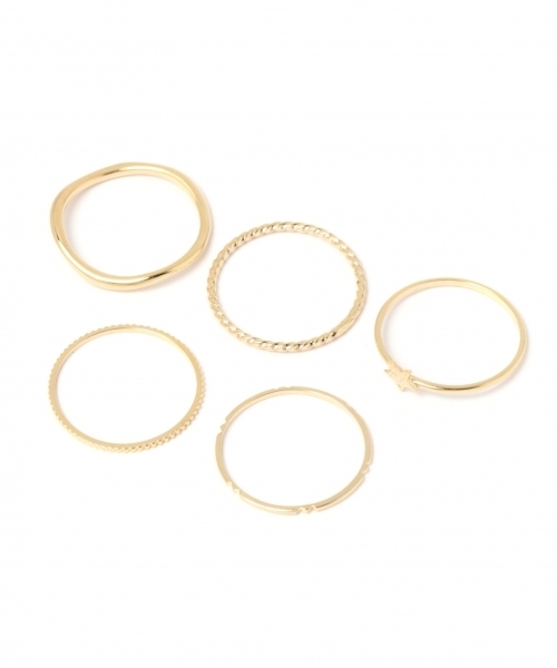 niko and...(ニコアンド)の「10SETリング(リング・レディース・その他1/その他3/その他2・0)」の8枚目の写真