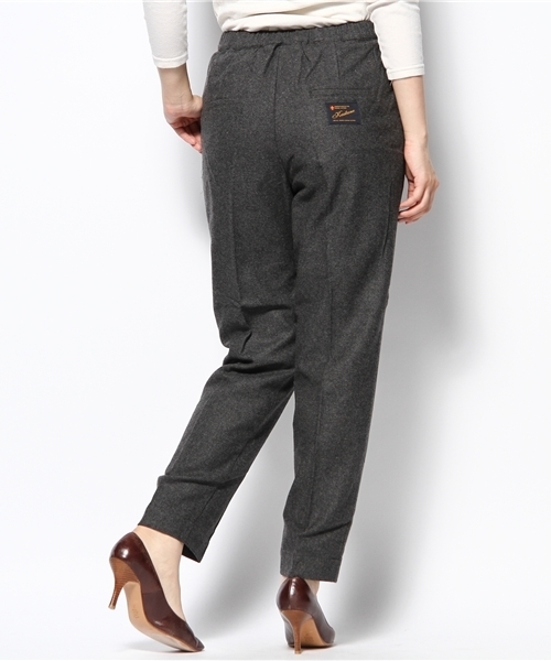 Kastane（カスタネ）の「ウールテーパードPT（その他パンツ・レディース・キャメル/ブラウン/チャコールグレー/カーキ・FREE）」の9枚目の写真