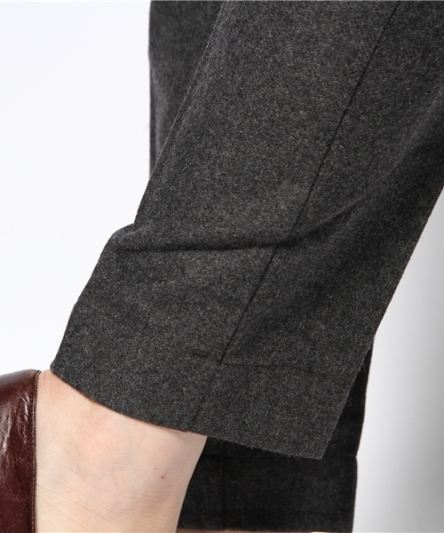 Kastane（カスタネ）の「ウールテーパードPT（その他パンツ・レディース・キャメル/ブラウン/チャコールグレー/カーキ・FREE）」の8枚目の写真