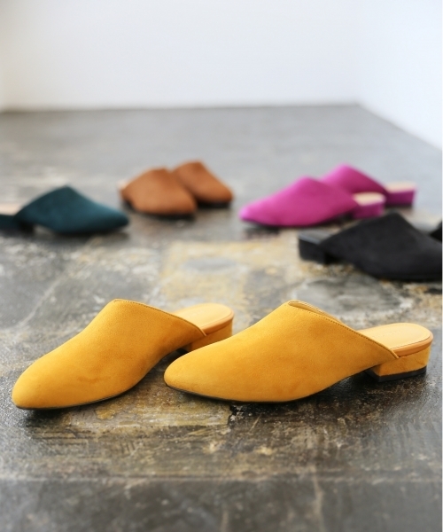 GLOBAL WORK（グローバルワーク）の「ミュールサンダル2/765665（サンダル・レディース・パープル/イエロー/ブラウン/グリーン/ブラック/その他/ライトグレー・MEDIUM/LARGE）」の6枚目の写真