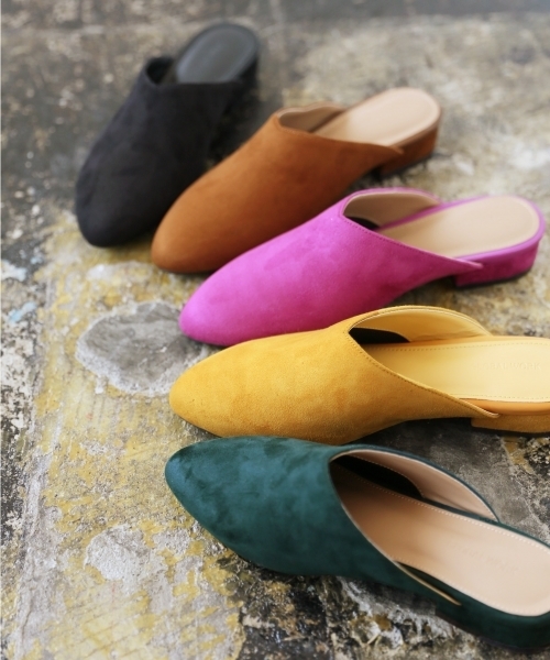 GLOBAL WORK（グローバルワーク）の「ミュールサンダル2/765665（サンダル・レディース・パープル/イエロー/ブラウン/グリーン/ブラック/その他/ライトグレー・MEDIUM/LARGE）」の19枚目の写真