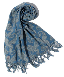 coen | 【InRed掲載】ペイズリー柄プリント大判ストール(ストール/ショール)