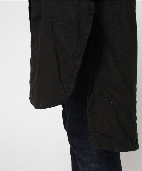 MERLOT（メルロー）の「ウエストベルトバンドカラーシャツワンピース1234（シャツワンピース・レディース・ベージュ/グリーン/レッド/キャメル/ブラック・FREE）」の13枚目の写真