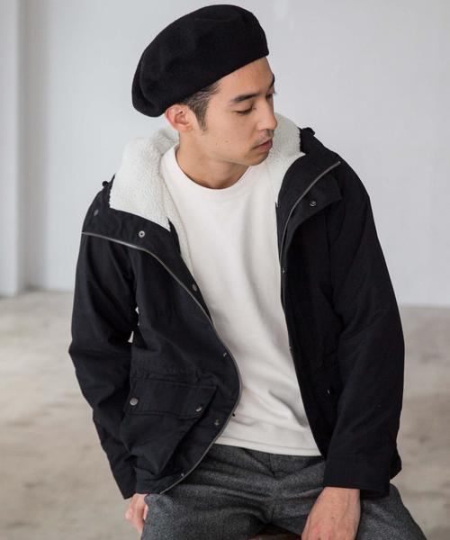 green label relaxing(グリーンレーベルリラクシング)の「SC カットオフ スウェット ワイドクルー ◆(スウェット・メンズ・オフホワイト/ブラウン/ネイビー・SMALL/MEDIUM/LARGE)」の18枚目の写真