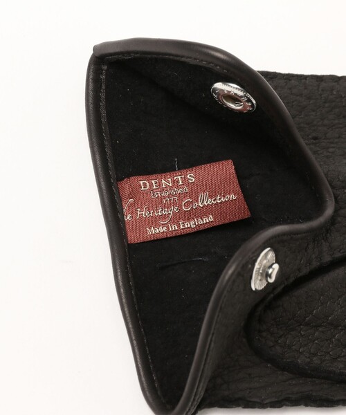 DENTS（デンツ）の「DENTS / アンライニング ペッカリーレザー グローブ（手袋・メンズ・ブラック/ブラウン/ライトブラウン・7inch/7.5inch/8inch）」の7枚目の写真