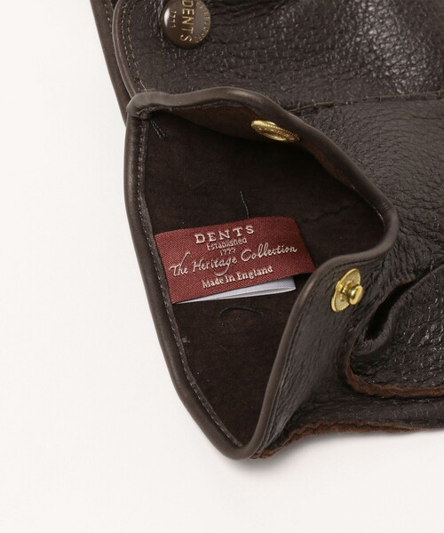 DENTS（デンツ）の「DENTS / アンライニング ペッカリーレザー グローブ（手袋・メンズ・ブラック/ブラウン/ライトブラウン・7inch/7.5inch/8inch）」の17枚目の写真