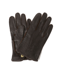 DENTS / アンライニング ペッカリーレザー グローブ