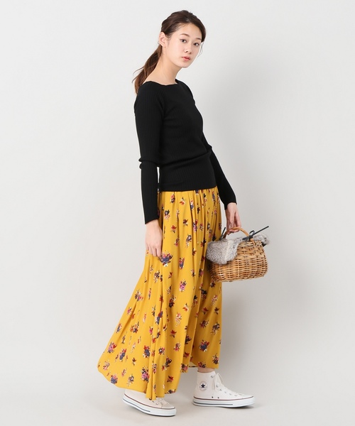 Spick & Span（スピックアンドスパン）の「WASHABLE WOOL RIBプルオーバー◆（ニット/セーター・レディース・ブラック/レッド/アイボリー/マスタード・FREE）」の8枚目の写真