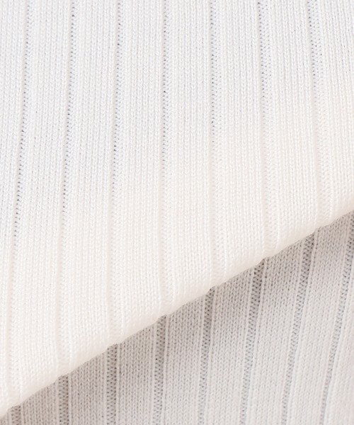 Spick & Span（スピックアンドスパン）の「WASHABLE WOOL RIBプルオーバー◆（ニット/セーター・レディース・ブラック/レッド/アイボリー/マスタード・FREE）」の6枚目の写真