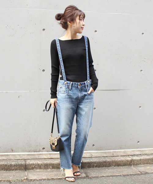 Spick & Span（スピックアンドスパン）の「WASHABLE WOOL RIBプルオーバー◆（ニット/セーター・レディース・ブラック/レッド/アイボリー/マスタード・FREE）」の17枚目の写真