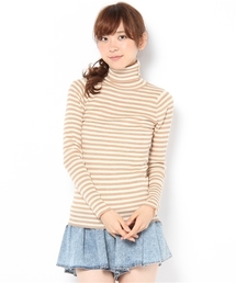 coen | 【InRed/リンネル掲載】ウォッシャブルウールタートルネックセーター(ニット/セーター)