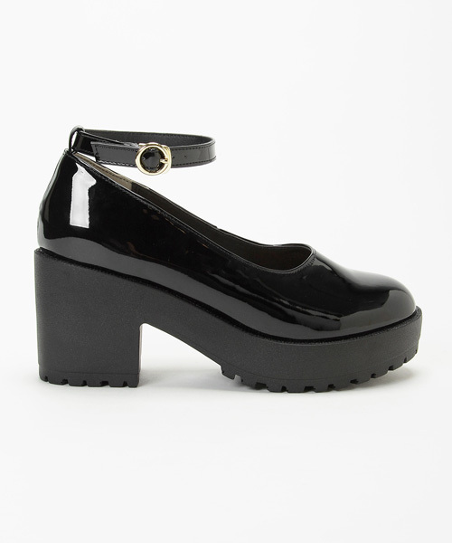 MAJESTIC LEGON（マジェスティックレゴン）の「ボリュームヒールパンプス（パンプス・レディース・ブラウン系その他/ブラック系その他/ブラック・LARGE/MEDIUM/SMALL）」の15枚目の写真