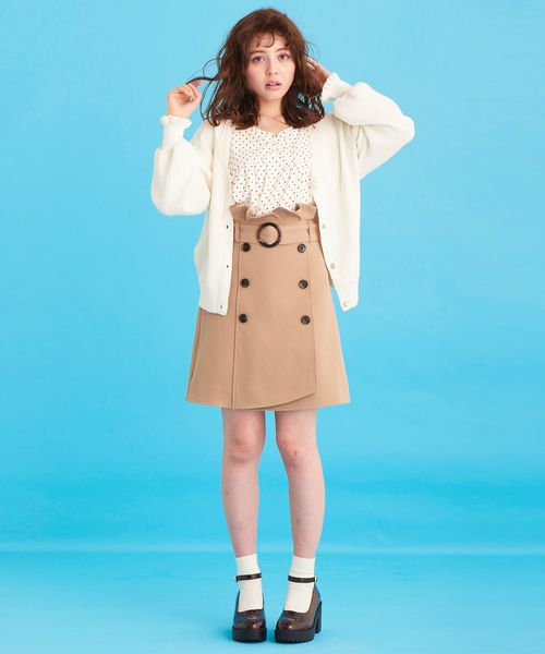 MAJESTIC LEGON（マジェスティックレゴン）の「ボリュームヒールパンプス（パンプス・レディース・ブラウン系その他/ブラック系その他/ブラック・LARGE/MEDIUM/SMALL）」の5枚目の写真