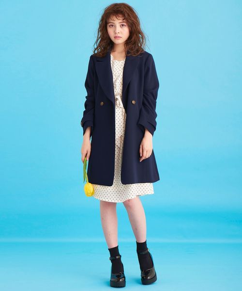 MAJESTIC LEGON（マジェスティックレゴン）の「ボリュームヒールパンプス（パンプス・レディース・ブラウン系その他/ブラック系その他/ブラック・LARGE/MEDIUM/SMALL）」の6枚目の写真