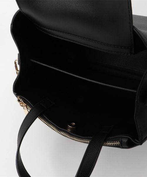 INTERPLANET(インタープラネット)の「2WAY BAG(ショルダーバッグ・レディース・ブラック/ベージュ/ピンク・フリー)」の4枚目の写真