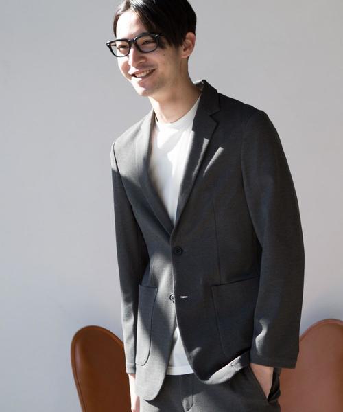 coen（コーエン）の「(セットアップ企画)ポンチテーラードジャケット（テーラードジャケット・メンズ・ダークグレー/ネイビー・MEDIUM/LARGE/X-LARGE/SMALL）」の17枚目の写真