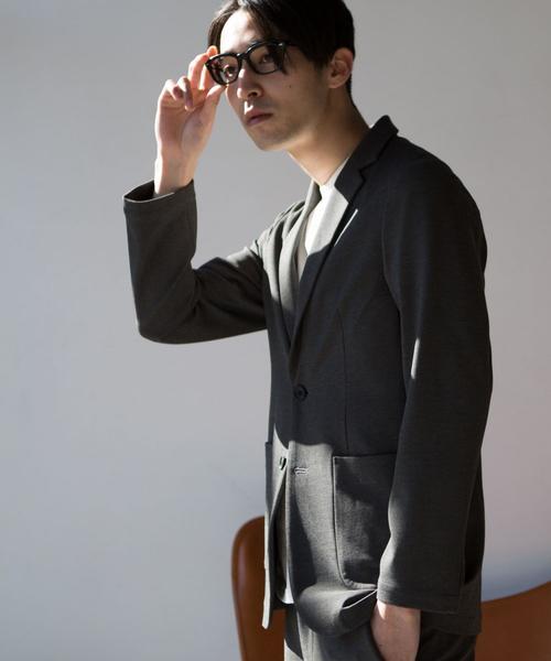 coen（コーエン）の「(セットアップ企画)ポンチテーラードジャケット（テーラードジャケット・メンズ・ダークグレー/ネイビー・MEDIUM/LARGE/X-LARGE/SMALL）」の19枚目の写真