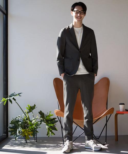 coen（コーエン）の「(セットアップ企画)ポンチテーラードジャケット（テーラードジャケット・メンズ・ダークグレー/ネイビー・MEDIUM/LARGE/X-LARGE/SMALL）」の9枚目の写真