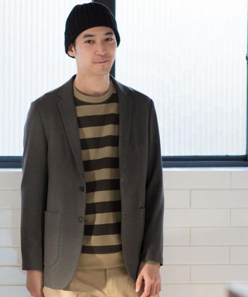 coen（コーエン）の「(セットアップ企画)ポンチテーラードジャケット（テーラードジャケット・メンズ・ダークグレー/ネイビー・MEDIUM/LARGE/X-LARGE/SMALL）」の12枚目の写真