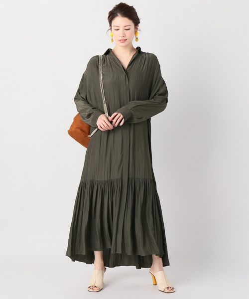 定価24200ジャーナルスタンダードレサージュ デシンマキシティアードワンピース journal standard L'essage（ジャーナルスタンダードレサージュ