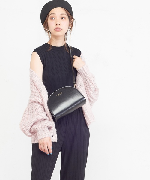 natural couture（ナチュラルクチュール）の「棒針風ショートカーディガン（カーディガン/ボレロ・レディース・アイボリー/ライトベージュ/ミント/ラベンダー/ピンクベージュ・FREE）」の22枚目の写真