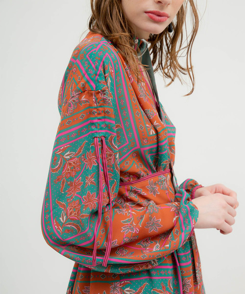 UNITED TOKYO ペイズリー模様ワンピース