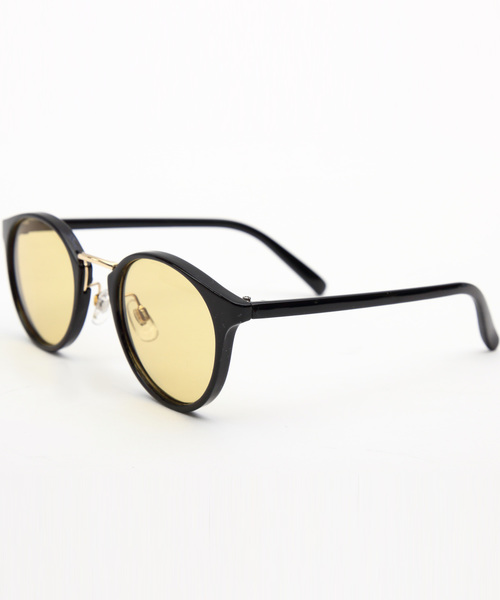 ８(eight)（エイト）の「ボストン サングラス 伊達メガネ 専用ケース付き（サングラス・メンズ・ブラック/ブラウン/ブラック×グレー/ブラック系その他/ブラウン系その他/ブラック×ブルー/ブラック×イエロー/ブラック×ピンク/ブラウン系その他2/ブラウン系その他3/ブラウン系その他4/ゴールド系その他2/ゴールド系その他3/ブラック系その他2/ブラック系その他3/ブラウン系その他5/ブラック系その他4/ブラック×パープル/ブラック×グリーン/ブラック×ゴールド/ゴールド×グレー/ベージュ/ブラック系その他5・FREE）」の9枚目の写真