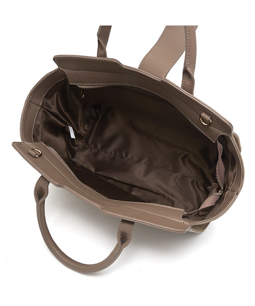 RESEXXY（リゼクシー）の「スエードコンビハンドBAG（トートバッグ・レディース・グレー/ブラック/ベージュ・FREE）」の13枚目の写真