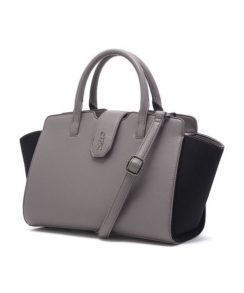 RESEXXY（リゼクシー）の「スエードコンビハンドBAG（トートバッグ・レディース・グレー/ブラック/ベージュ・FREE）」の16枚目の写真