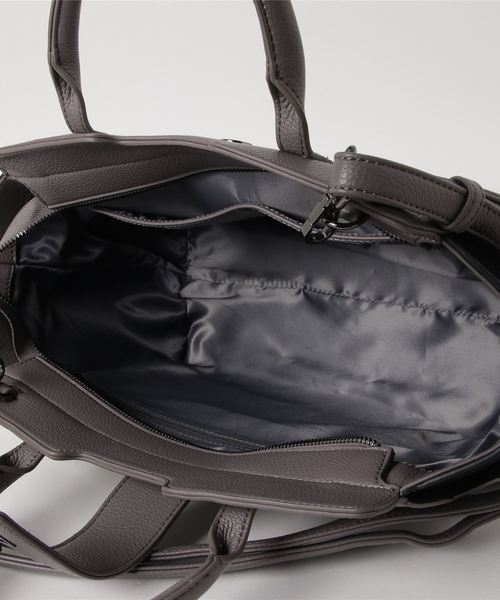 RESEXXY（リゼクシー）の「スエードコンビハンドBAG（トートバッグ・レディース・グレー/ブラック/ベージュ・FREE）」の6枚目の写真