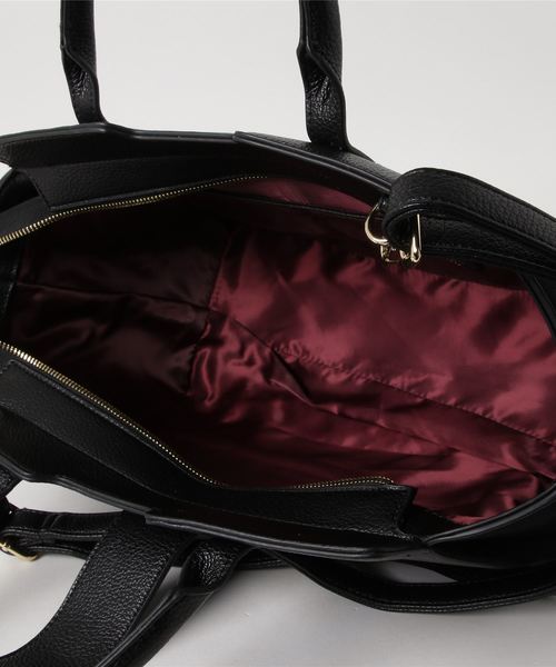 RESEXXY（リゼクシー）の「スエードコンビハンドBAG（トートバッグ・レディース・グレー/ブラック/ベージュ・FREE）」の7枚目の写真