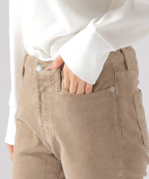 BAYFLOW(ベイフロー)の「コーデュロイスリムストレート(その他パンツ・レディース・ベージュ/オフホワイト/カーキ/チャコール・SMALL/MEDIUM/X-SMALL)」の14枚目の写真