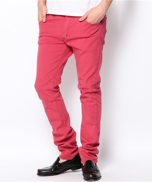 WHO'S WHO gallery（フーズフーギャラリー）の「【期間限定セール】【LEE】JEGGERS COLOR（その他パンツ・メンズ・パープル/イエロー/ピンク/ブルー・MEDIUM/LARGE）」の4枚目の写真