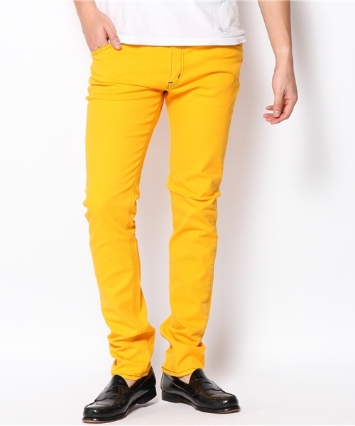 WHO'S WHO gallery（フーズフーギャラリー）の「【期間限定セール】【LEE】JEGGERS COLOR（その他パンツ・メンズ・パープル/イエロー/ピンク/ブルー・MEDIUM/LARGE）」の3枚目の写真