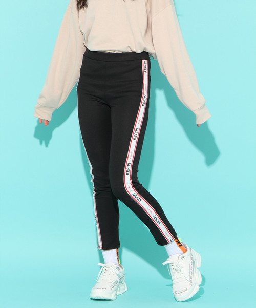 repipi armario（レピピ アルマリオ）の「サイドラインカットレギンス2