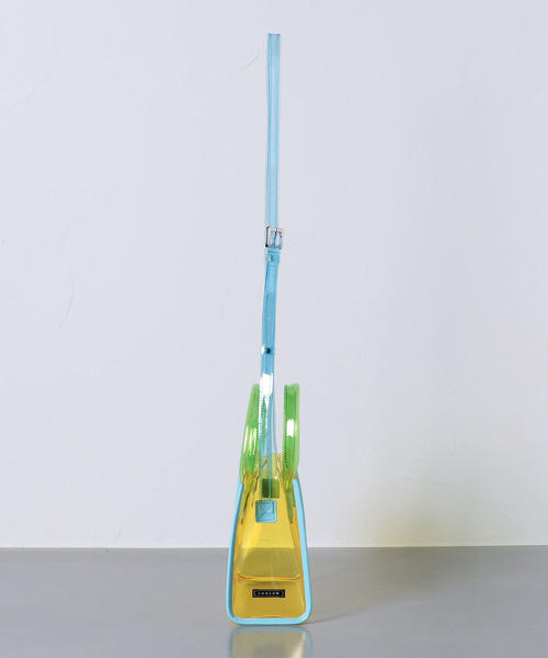 LUDLOW（ラドロー）の「＜LUDLOW（ラドロー）＞PVC 2WAY バッグ -united LOVE project 2019①（ショルダーバッグ・レディース・イエロー/ブラウン・FREE）」の17枚目の写真