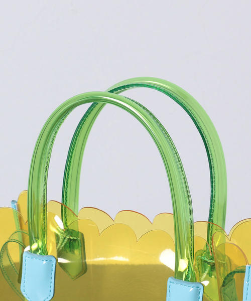 LUDLOW（ラドロー）の「＜LUDLOW（ラドロー）＞PVC 2WAY バッグ -united LOVE project 2019①（ショルダーバッグ・レディース・イエロー/ブラウン・FREE）」の19枚目の写真