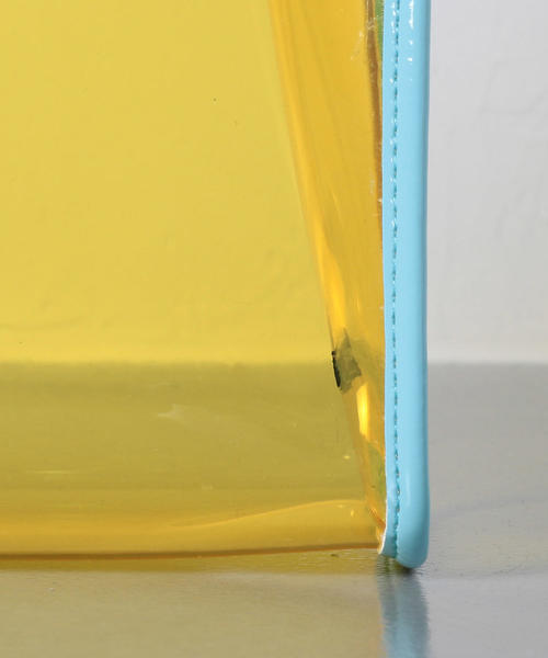 LUDLOW（ラドロー）の「＜LUDLOW（ラドロー）＞PVC 2WAY バッグ -united LOVE project 2019①（ショルダーバッグ・レディース・イエロー/ブラウン・FREE）」の10枚目の写真