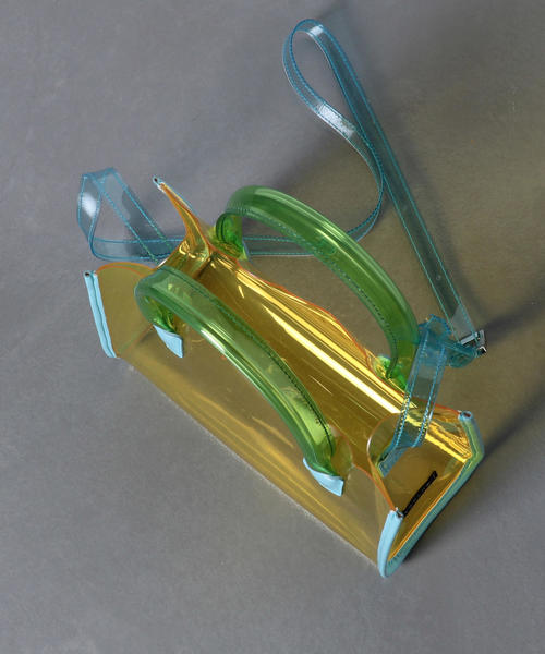 LUDLOW（ラドロー）の「＜LUDLOW（ラドロー）＞PVC 2WAY バッグ -united LOVE project 2019①（ショルダーバッグ・レディース・イエロー/ブラウン・FREE）」の15枚目の写真