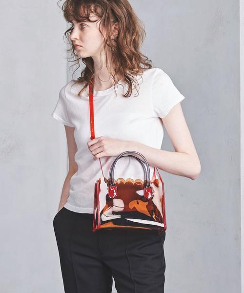 LUDLOW（ラドロー）の「＜LUDLOW（ラドロー）＞PVC 2WAY バッグ -united LOVE project 2019①（ショルダーバッグ・レディース・イエロー/ブラウン・FREE）」の9枚目の写真