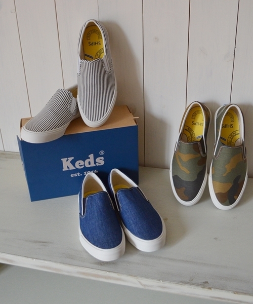 SHIPS for women（シップスフォーウィメン）の「★★KEDS:MAIN SAIL Ⅱ◇（スニーカー・レディース・カモフラージュ/ブルー/ナチュラル/ネイビー/ホワイト・60/70/75/65）」の11枚目の写真