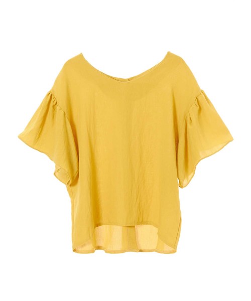 fifth(フィフス)の「バックボタンフレアスリーブブラウス(シャツ/ブラウス・レディース・ホワイト/ブラック/イエロー・MEDIUM)」の16枚目の写真