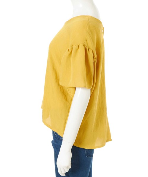 fifth(フィフス)の「バックボタンフレアスリーブブラウス(シャツ/ブラウス・レディース・ホワイト/ブラック/イエロー・MEDIUM)」の18枚目の写真
