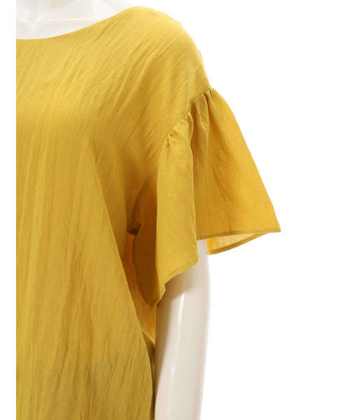 fifth(フィフス)の「バックボタンフレアスリーブブラウス(シャツ/ブラウス・レディース・ホワイト/ブラック/イエロー・MEDIUM)」の9枚目の写真