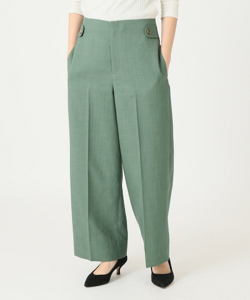 セール】タブ付ワイドパンツ◇（その他パンツ）｜IENA（イエナ）の